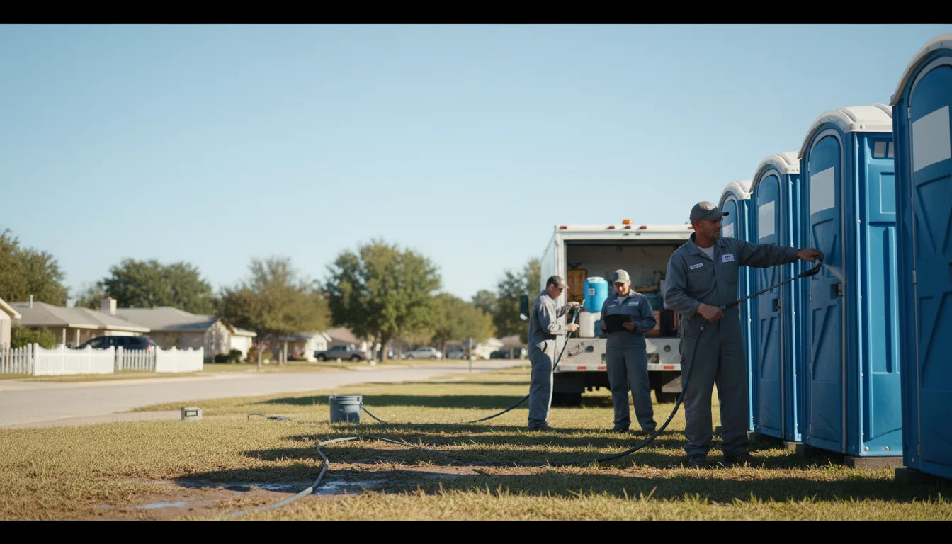 Long-Term Portable Toilet Rental in Alhambra, IL near me